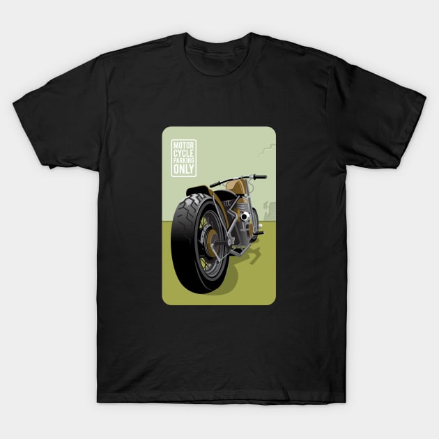 Bobber moto T-Shirt by GSD64